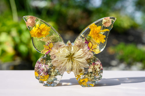 Butterfly 3D Preserved Flower Keepsake