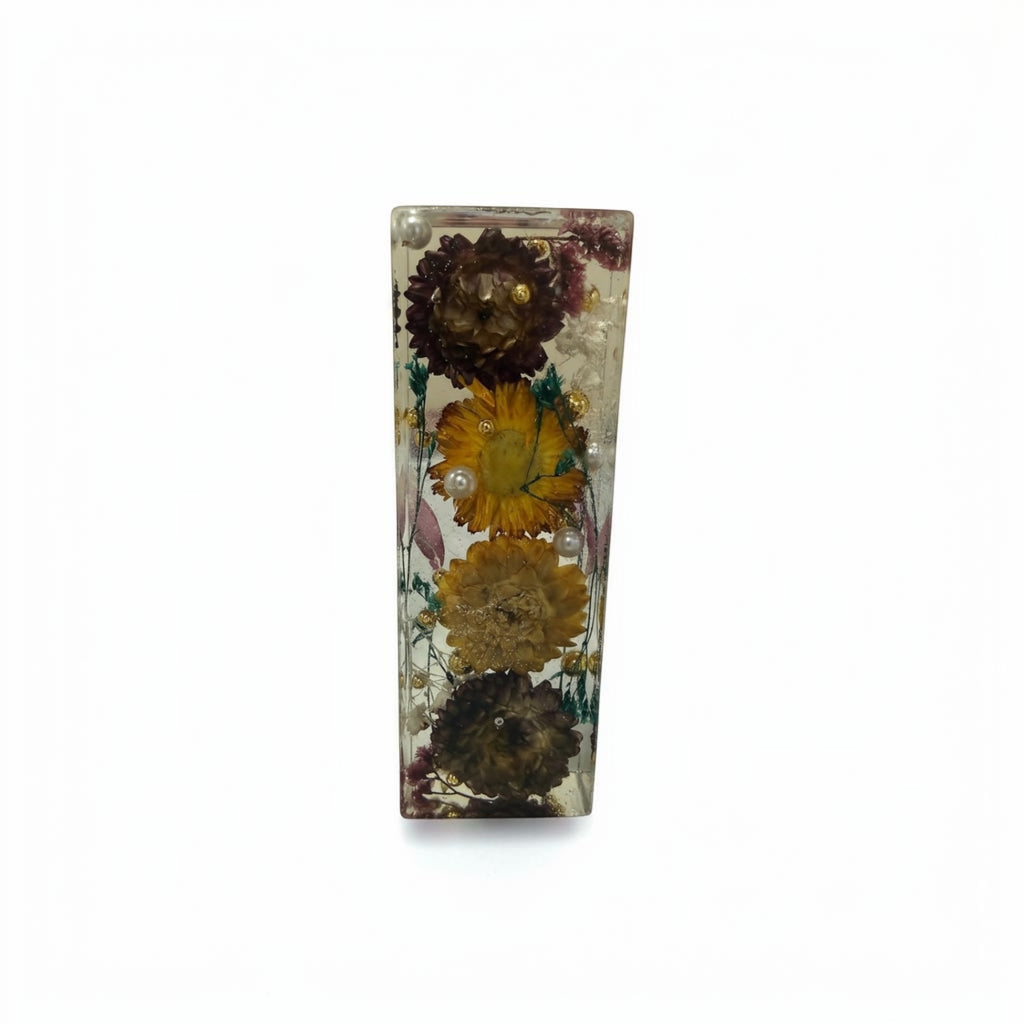 Paperweight Preserved Flower Resin