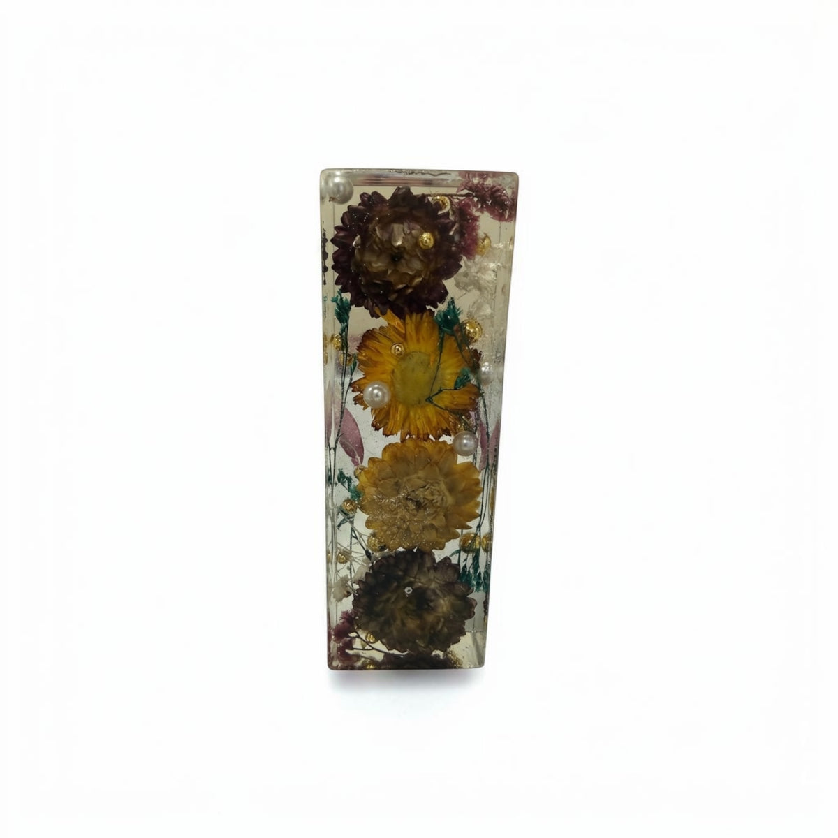 Paperweight Preserved Flower Resin