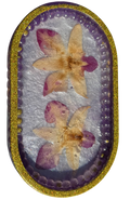Trinket Tray Preserved Flower Resin