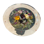 Table Top 3D Preserved Flower Resin