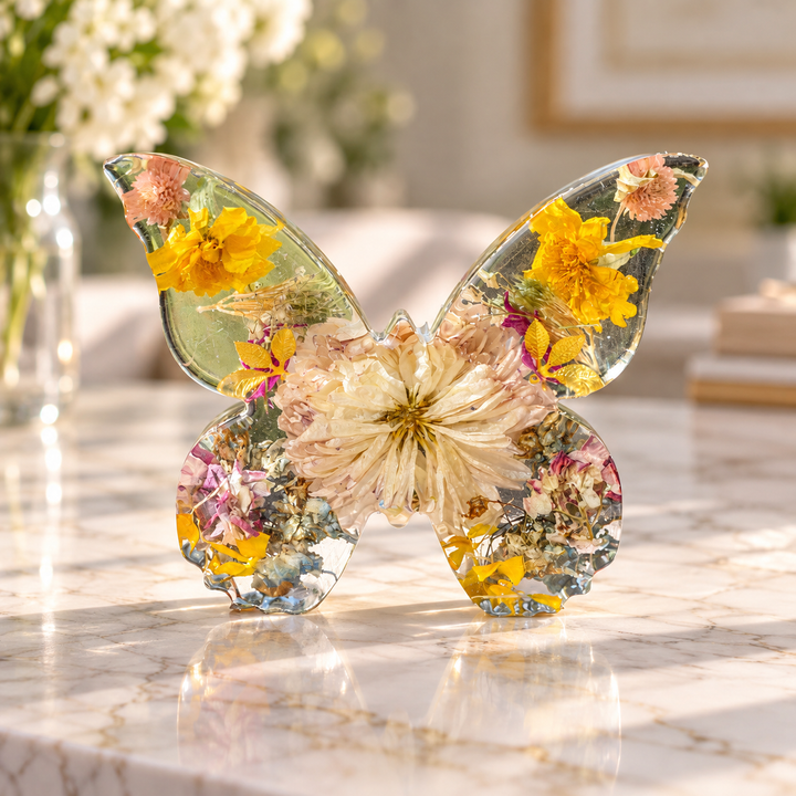 Butterfly 3D Preserved Flower Keepsake