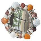 Sea shell mirror